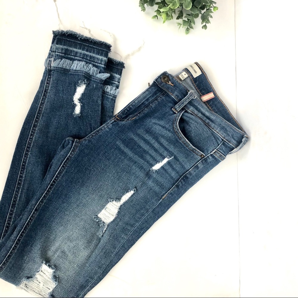 Sneak Peek Distressed Jeans